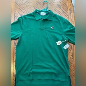 Duck head green polo shirt.